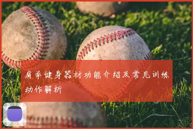 肩举健身器材功能介绍及常见训练动作解析