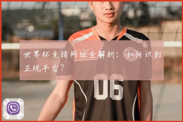 世界杯竞猜网址全解析：如何识别正规平台？