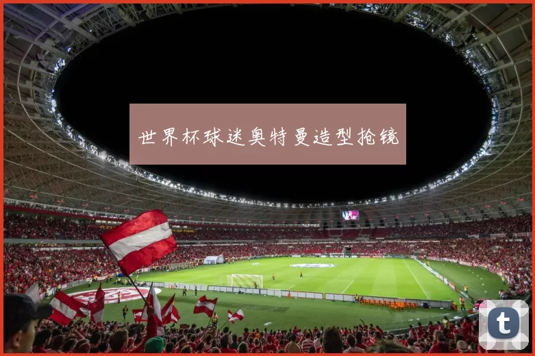 世界杯球迷奥特曼造型抢镜
